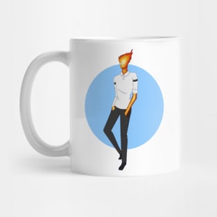 Grillby, fireman from Snowdin Mug